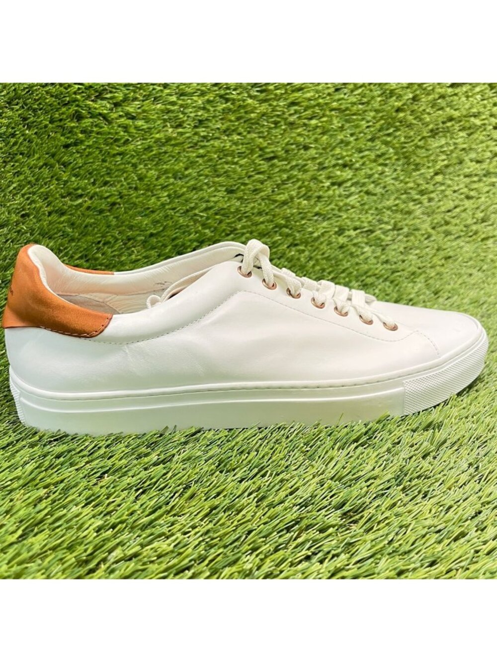 Good Man Brand Legend London Mens Size 11 White Casual Classic Shoes Sneakers